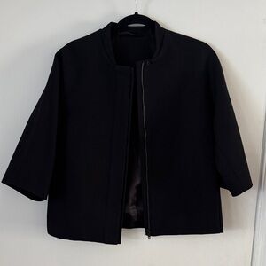 COS Black Women's Cape Jacket